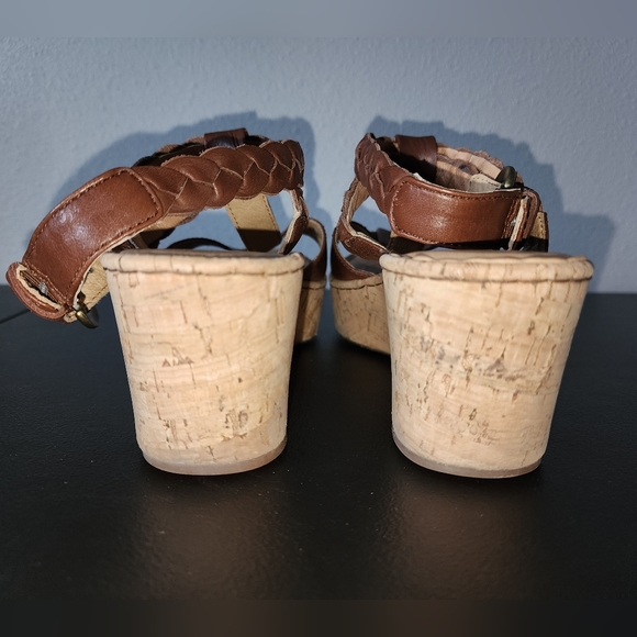 Born Laurene in Saddle Wedges Women's size 9 - Picture 4 of 8